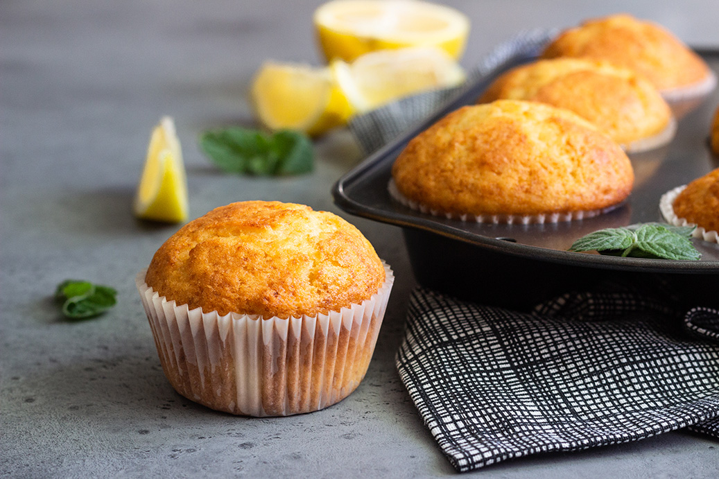 Zitronen-Muffins - OMANDA